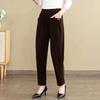Autumn and Winter Women's Corduroy Pants Casual Fashion Women's Warm Pants Straight Pants