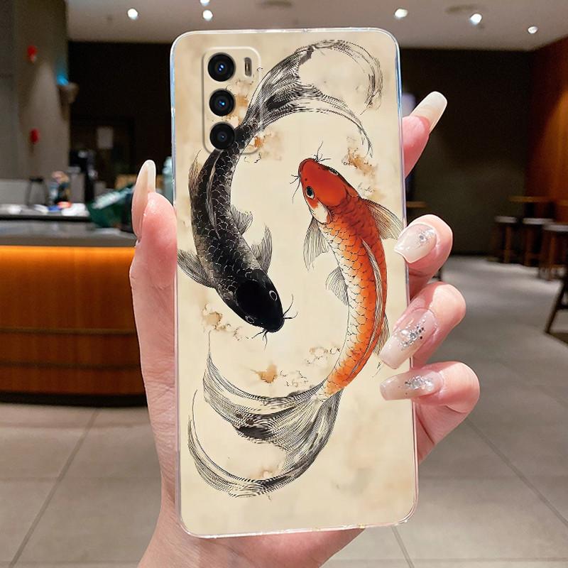 Phone Case For Motorola Moto G82 G52 G42 G32 G22 Transparent Back Cover Luxury Dragon Cute Cool Boys Girls Soft Silicone Coque