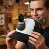 Бейсболка, дышащая сетчатая кепка-тракер с 3D тиснением дизайна дикой утки, регулируемая задняя застежка, солнцезащитная кепка для рыбалки, охоты, активного отдыха