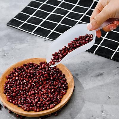 Пластиковая лопатка для льда Кухонный инструмент Мерные ложки Лопатка для рисовых зерен Десертный буфет Кофе Чай