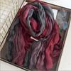 Stylish Pleated Scarf Soft Wrinkle Texture Unisex Neck Accessory For Cold Weather Casual Formal Occasion Dressingup