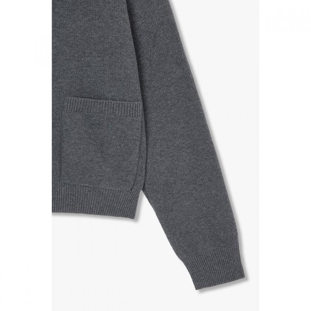 Studio Tomboy Pocket Point Hooded Zip Cardigan 9176351972ct