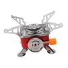 Portable Camping Gas Stove Windproof Metal Mini Folding Gas Stove for Outdoor Camping Home Commercial Use