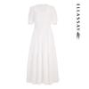 ELLASSAY Французское нежное платье с коротким рукавом EWD352Y05000