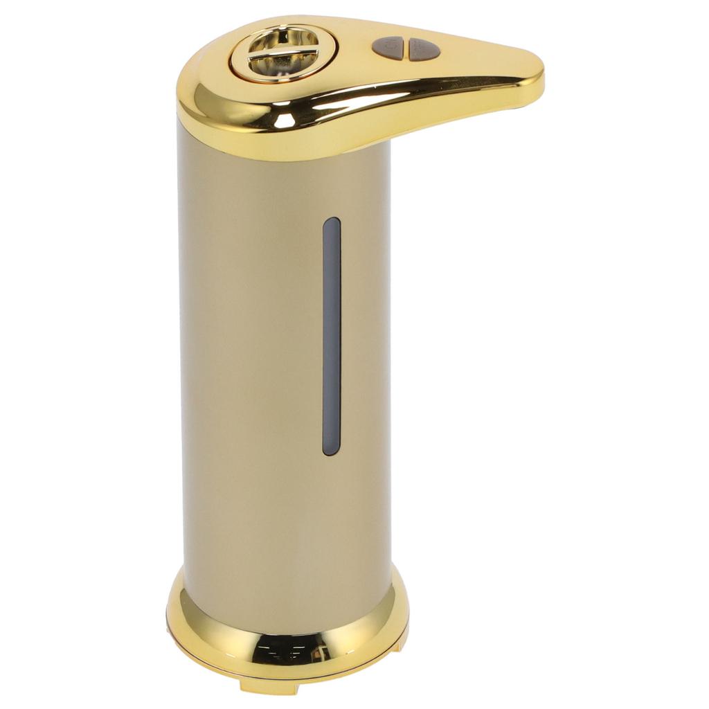 250ml Soap Dispenser Touchless Infrared Sensor Automatic Liquid Soap Dispenser for Home BathroomGold