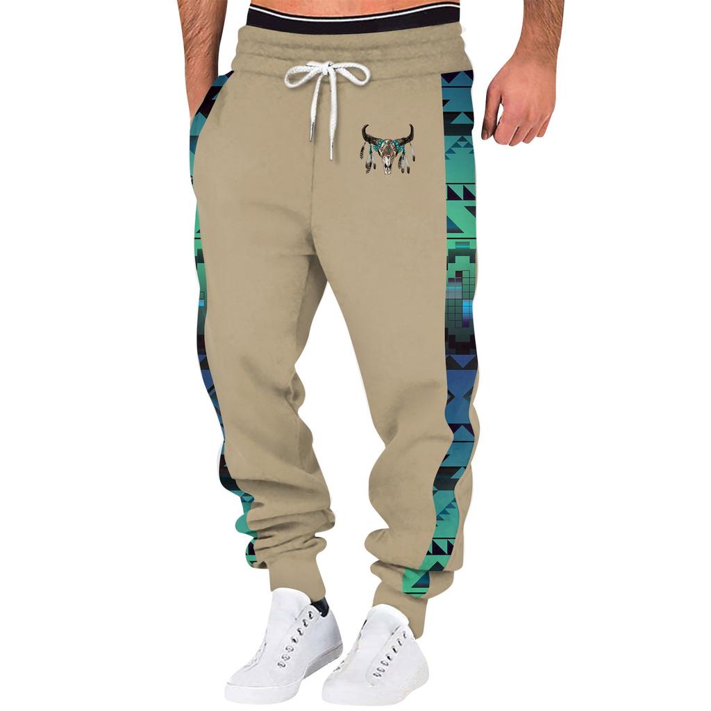 Весенние спортивные брюки для фитнеса мужские свободные повседневные спортивные штаны из хлопка