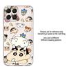 Shin Cartoon Little White Soft Phone Cover Case for Honor X8b X9b X8 X7b X9a X8a 90 Lite