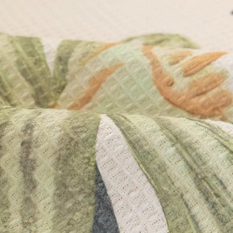 Высококлассный чехол для дивана из хлопка и льна, новое противоскользящее диванное полотенце и всесезонный универсальный коврик для дивана, защищающий от кошачьих царапин.