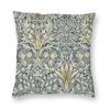 William Morris Vintage Floral Cushion Cover 40x40cm Velvet Modern Pillow Cases for Sofa Pillow Covers Decorative