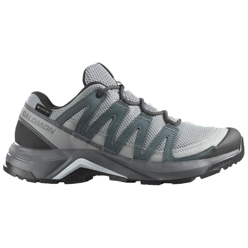 SALOMON X Adventure Устойчивые к истиранию Низкие Альпинистские Ботинки Женские Серые 478133