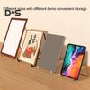 Metal Storage Rack Photo Frame Display Holder High Stability Triangular Design Not Easily Deformed Desk Storage Holder