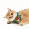 Christmas Cat Bandana Pet Triangle Scarf Funny Bib with Plush Santa Reindeer Xmas Tree Bandana Collar for Dogs Cats Holiday Dress-up