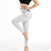 Women Fashionable Pocket Yoga Pants High Elastic Hip Lifting Slim And Sweat Pant