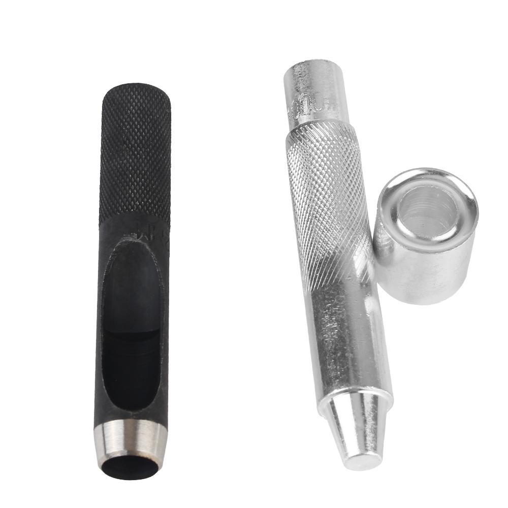 100 шт. 12 мм металлическая пряжка Air Eyelet Corns Tarpaulin Ring Buckle Copper eyelet 3 установочных инструмента 1 набор с коробкой