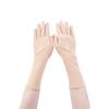 Ladies Spring Anti-slip Mid-long Embroidered Stretch Mittens Driving Glove Sunscreen Gloves Anti UV