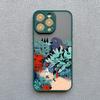Креативный чехол для телефона с призраком и чертенком на Хэллоуин для iPhone 17 Pro Max 16 15 14 Pro Max Plus 13 12 Mini 11 Pro Max Задние крышки
