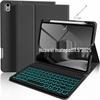 Чехол-клавиатура для планшета Huawei MatePad 11.5S: Кожаный чехол с магнитной подсветкой и слотом для стилуса для Air 11.5SE 12X