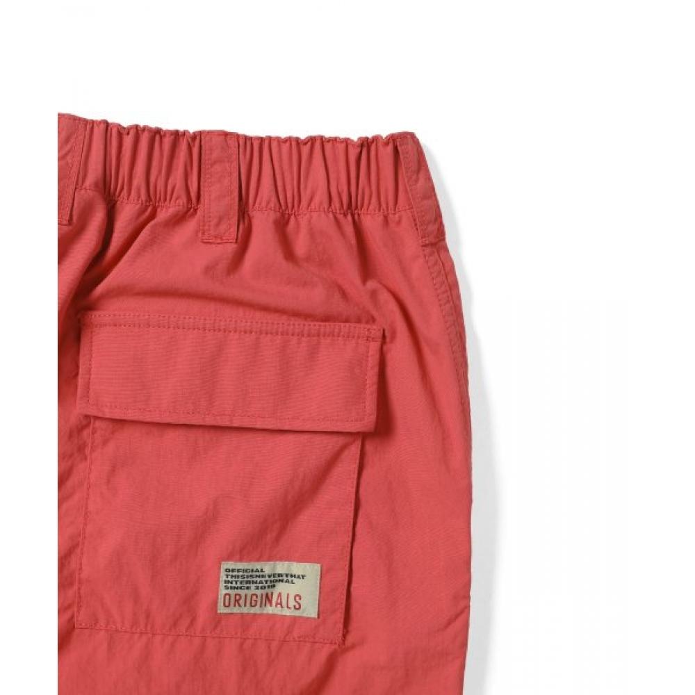 Thisisneverthat Брюки BDU из рипстоп-нейлона Коралловые