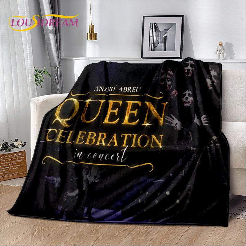 Фредди Меркьюри Queen-Рок-группа Мягкое Плюшевое Одеяло, Фланелевое Одеяло Плед для Гостиной Спальни Кровати Дивана Покрытие для Пикника