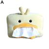 Cartoon Tissue Box Cute Short Plush Tissue Boxes Bracket Armrest Decorations Tissue Holder Car Car Back Car Box Auto N0o1