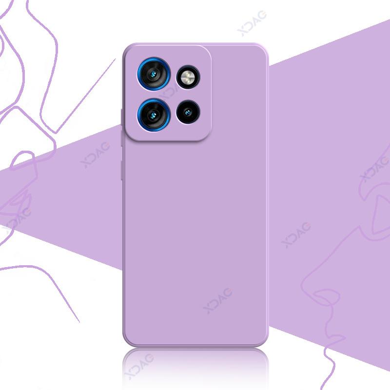 Чехлы для мобильных телефонов Motorola ThinkPhone 25 ThinkPhone25 5G 360 Мягкие роскошные квадратные жидкие силиконовые задние крышки Shield