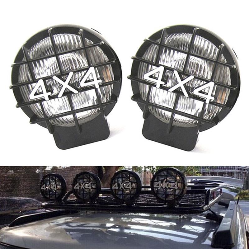 1X 5.5" 4X4 круглая внедорожная белая галогенная противотуманная фара для вездехода