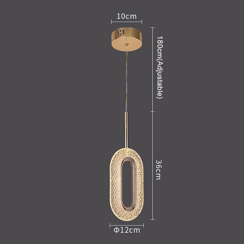 Современные хрустальные светодиодные подвесные светильники, внутреннее освещение для домашнего декора, светодиодные светильники для гостиной, спальни, прикроватная подвесная лампа