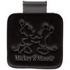 BONFORM Seat Cushion Disney/Mickey & Minnie MM Press Light/Normal Car Single Press with Stopper Velor Black 45x45x2cm Black 5342-02BK
