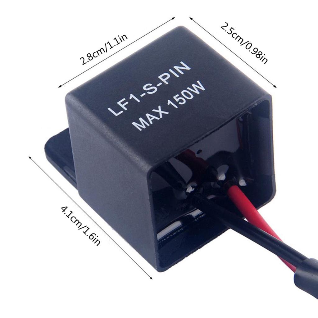 Motorcycles LED Turn Light Flasher Relay Turn Signal Rate Control Blinkrelais