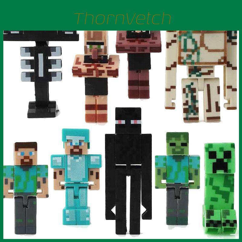 Коллекция фигурок-пазлов Minecraft Высококачественный домашний декор и подарок для геймеров