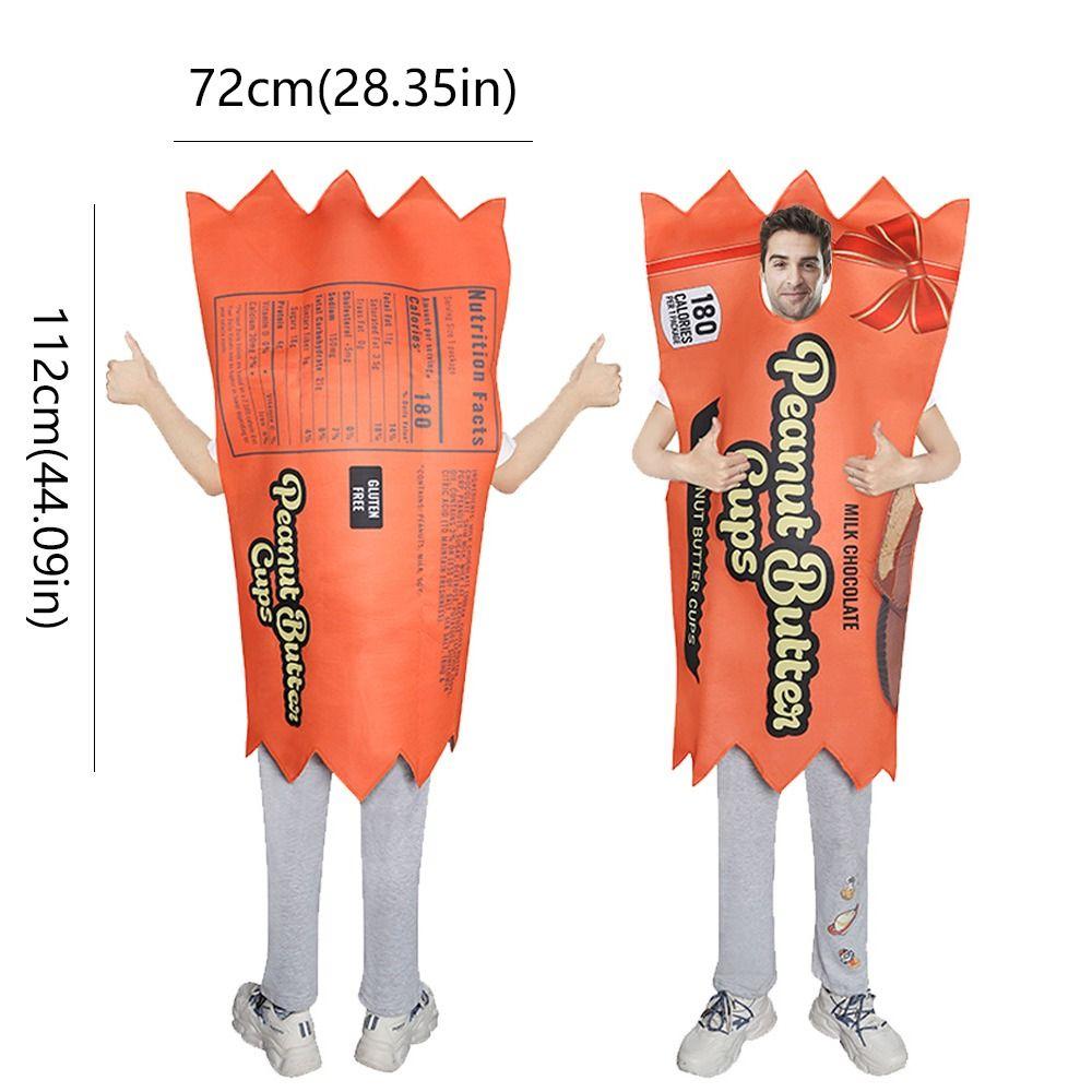 Еда Шоколад Печенье Костюм Молоко Костюм для Выступлений Забавный Детский Косплей Костюм Фото Профи