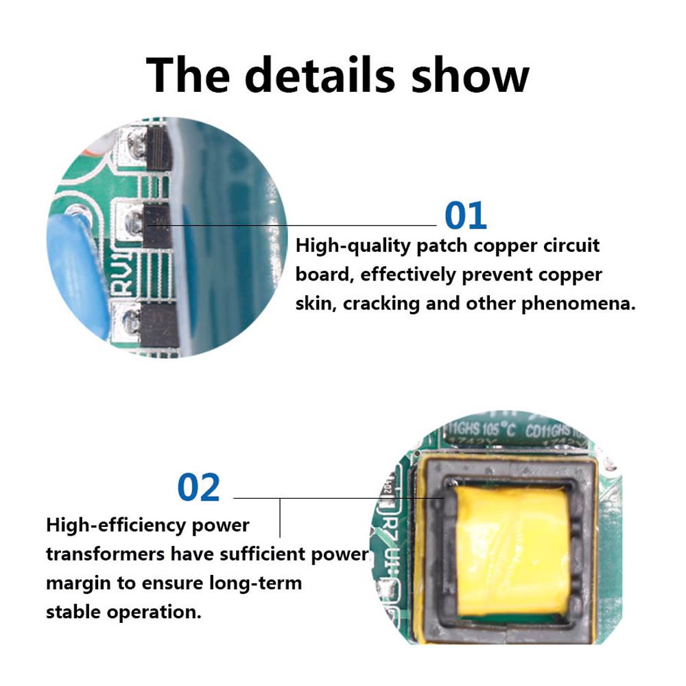 Светодиодный драйвер AC 100-240V в DC 12V, Трансформатор для освещения 6W 12W 18W 24W 36W 48W 60W для ленты, Адаптер питания для ремонта дома