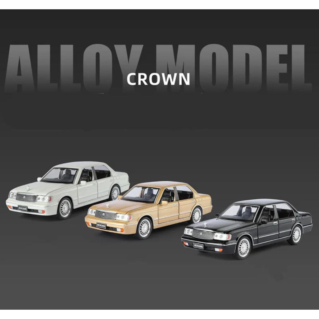 1/32 Toyota Crown 133 JZS133 Сплав Классическая Модель Старого Автомобиля Литой Металл Ретро Автомобиль Модель Автомобиля Звуковая и Световая Симуляция Детская Игрушка Подарок
