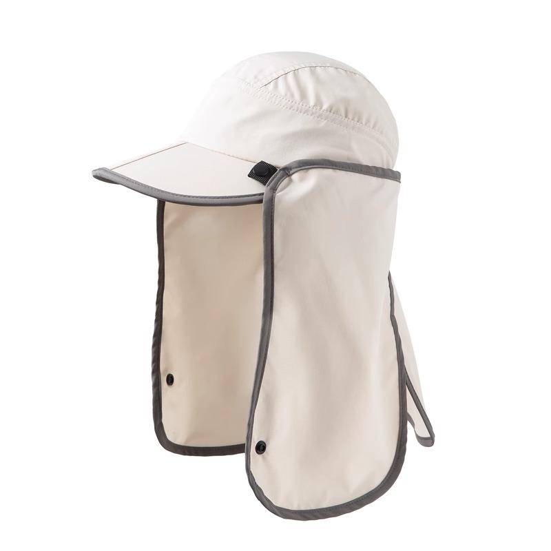 Летняя уличная шляпа от солнца Мужская шляпа для рыбалки Защита от УФ-лучей Защита шеи Защита от солнца Велосипедная шляпа для пеших прогулок и альпинизма Тонкая