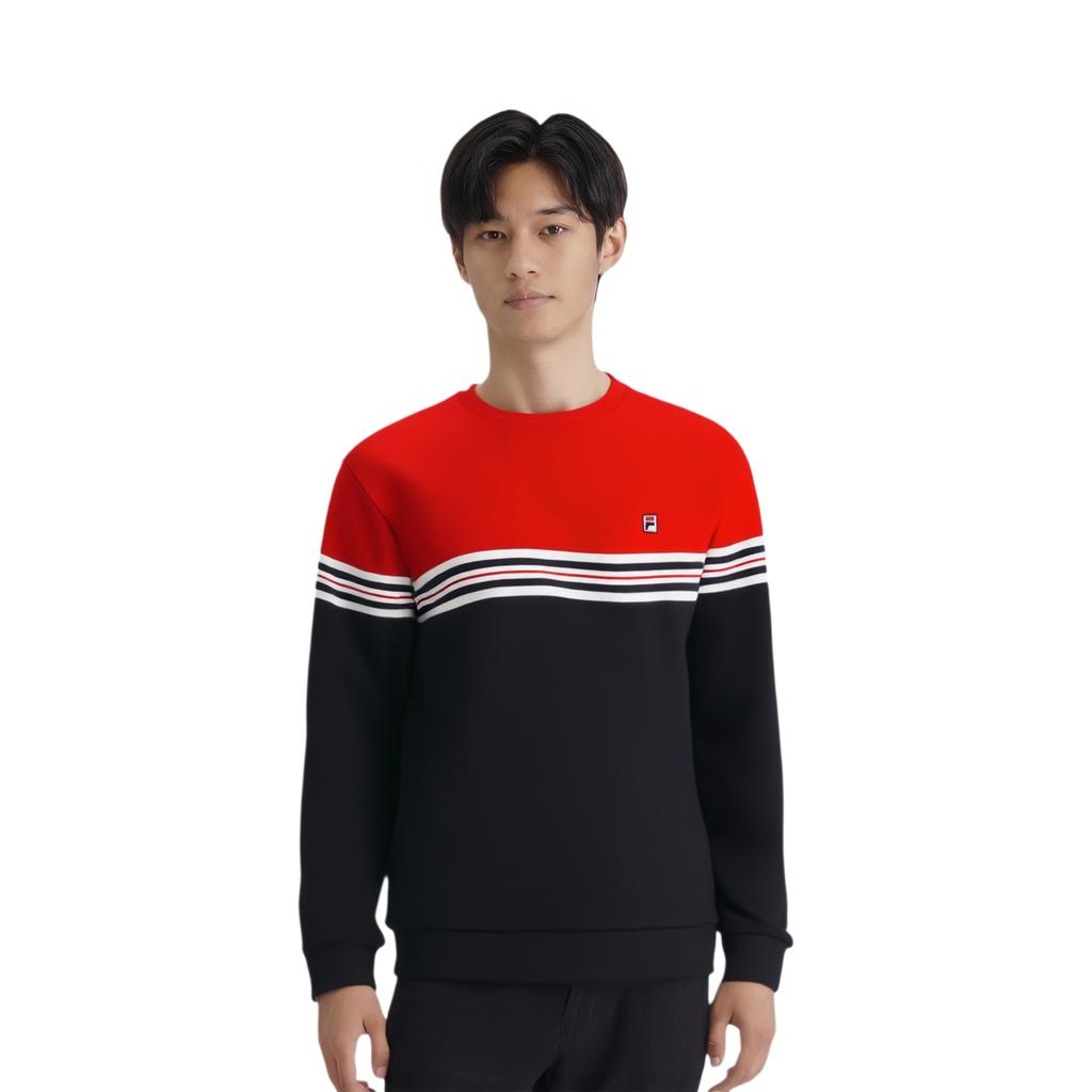 Men's Sweatshirt FILA Heritage Sweatshirt Men's Legend Blue