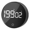 Digital Kitchen Timer, Visual Timer with Large LED Display, Silent Timer, Magnetic Countdown Timer, 199 Minutes, Count Up/Down Timer, Tabletop or Wall