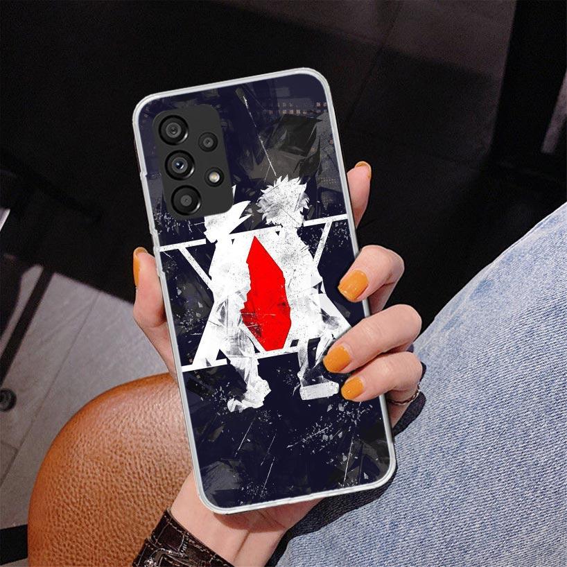 Чехол для телефона с аниме Hunter X для Samsung Galaxy A17 A16 A15 A14 A13 A57 A56 A55 A54 A53 A37 A36 A35 A34 A33 A26 A25 A24 A23 Galaxy