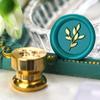 1.5cm Mini Plant Seal Stamp Leaf Rose DIY Sealing Wax Seal Decorative Greeting Cards/Invitations/Envelopes/Handbooks/Scrapbook