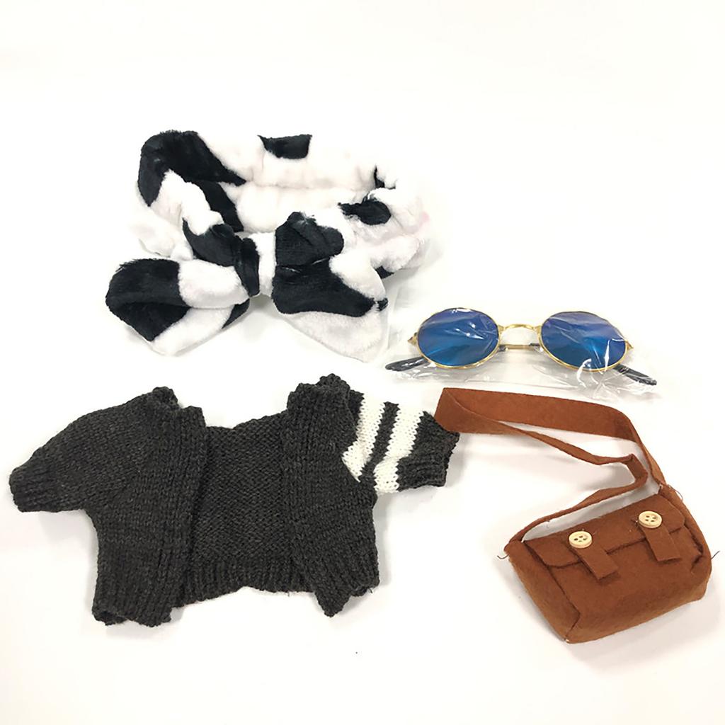 Аксессуары для кукол 30 см, плюшевая кукольная одежда, кукольная одежда, съемная одежда для плюшевых игрушек