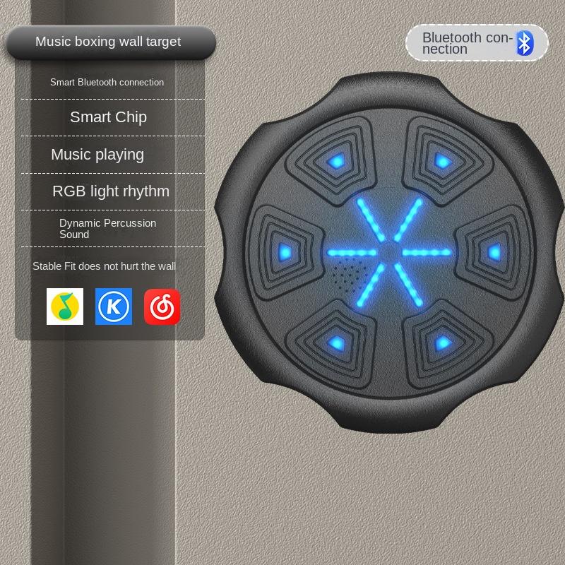 New Boxing Target Smart Bluetooth Boxing Wall Target Boxing Target Reaction Trainer Home Fitness Equipment