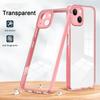 KEYSION Противоударный прозрачный чехол для iPhone 15 Pro Max 14 Plus, прозрачный силиконовый чехол из ТПУ + чехол для телефона из поликарбоната для iPhone 13 12 11 Pro Max