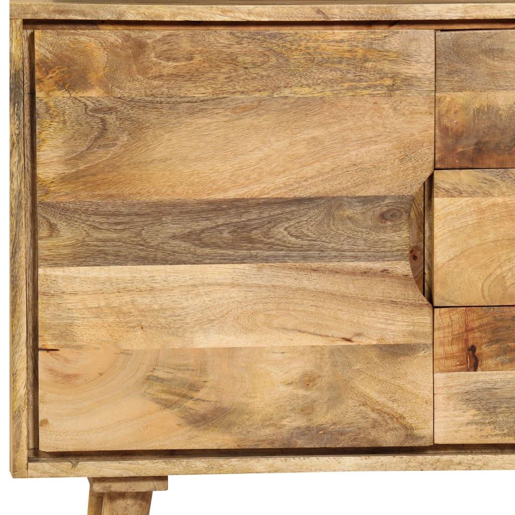 Mango Solid Wood Sideboard 90 x 30 x 69 cm