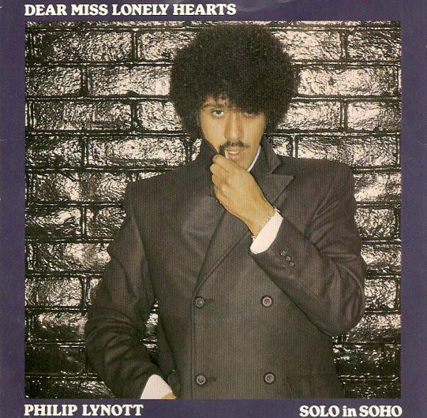 7inch Record PHILIP LYNOTT - Dear Miss Lonely Hearts / Solo In S SOLO1 VERTIGO 1980 UK Rock Used