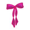 Multi-Colored Sequined Bow Long Bow Tie Embroidered Cloth Sticker Computer Embroidered Shoes Bag Clothes Sticker