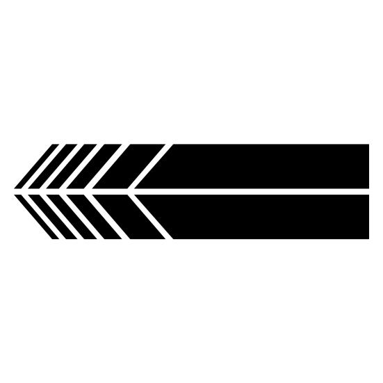 1 пара?Автомобильные полоски по бокам Юбки с боковыми полосками?Экологичный?Полосатая декоративная наклейка на боковое зеркало заднего вида?для автомобиля