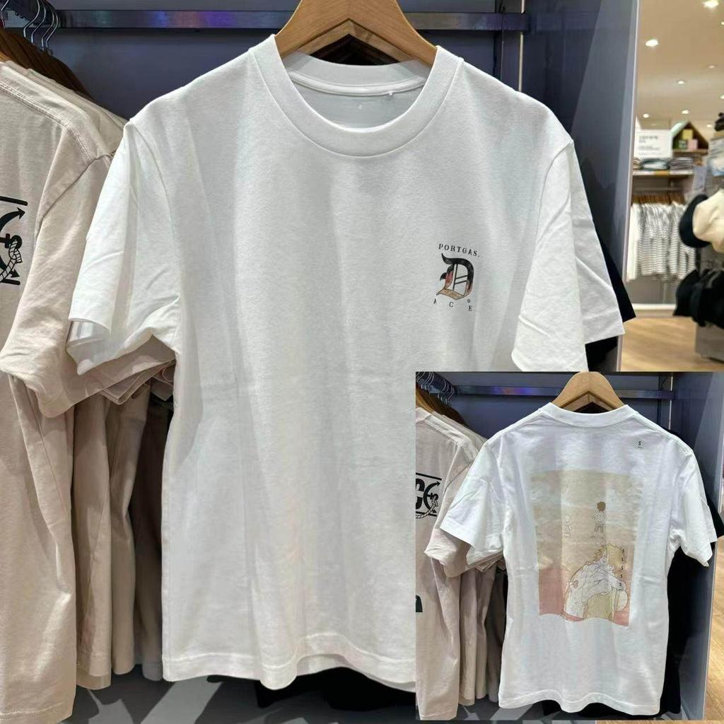 Футболка МУЖСКАЯ ONE PIECE 100% Хлопок Повседневная С Круглым Вырезом С Коротким Рукавом Одежда Летняя Спортивная Повседневная Футболка с Коротким Рукавом
