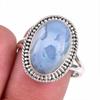 Natural Owyhee Opal Gemstone 925 Solid Sterling Silver Jewelry Ring Size 9 p9P58
