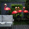 Solar Flamingo Garden Lights Neon Flamingo Tree Lights Landscape Courtyard Lamp Garden Decorative Lights Outdoor Stake Light