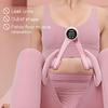 Thigh Master со счетчиком ЖК-дисплеем, регулируемый эргономичный тренажер для мышц тазового дна для мужчин и женщин, тренажер для внутренней поверхности бедра, тонизирующий тренажер для бедер