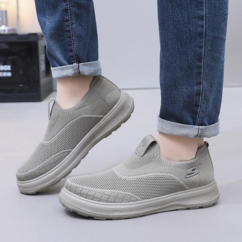 2025 новый стиль обуви повседневная мужская обувь мягкая подошва дышащая модные легкие тапочки женская обувь однослойная обувь